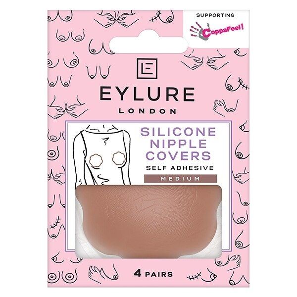 Eylure Silicon Nipple Cover Medium (Petal Shape)