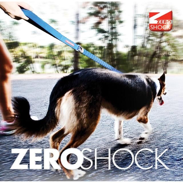 EzyDog Zero Shock Black Dog Lead 25\