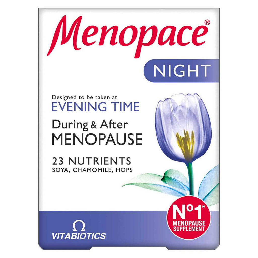 Vitabiotics Menopace Night - 30 Tablets