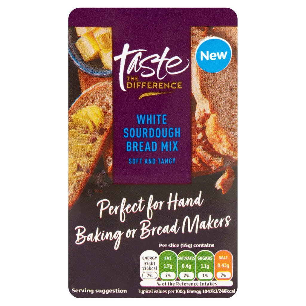 Sainsbury's White Sourdough Bread, Taste the Difference 500g