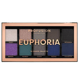 Profusion Cosmetics Euphoria- 10 Shade Eyeshadow Palette GOODS Superdrug   