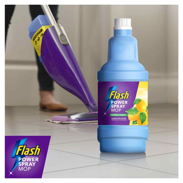 Flash Power Mop Refill Solution Citrus Fresh   1.25L - McGrocer