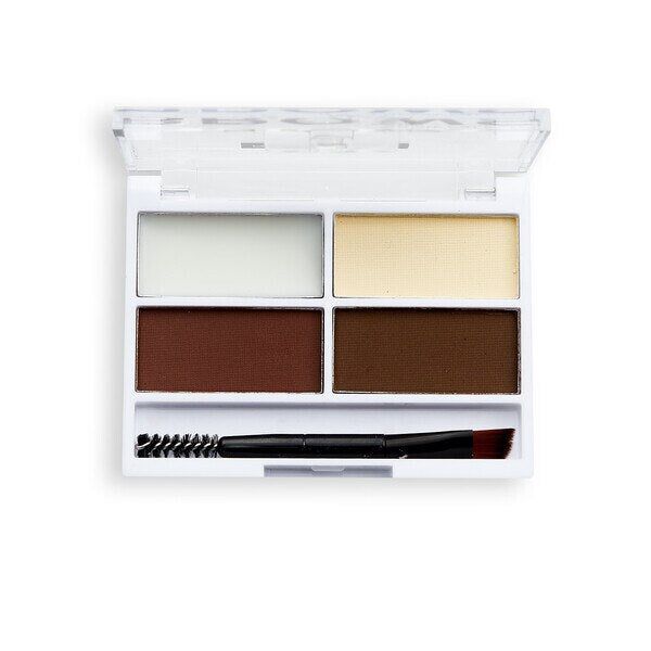 Revolution Relove Colour Cult Brow Palette Dark GOODS Superdrug   