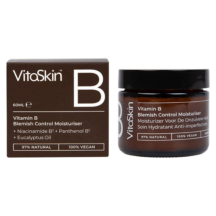 Vitaskin Vitamin B Blemish Control Moisturiser Natural Skincare Products Holland&Barrett   