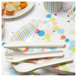 BioPak White Paper Spoons   10 per pack - McGrocer