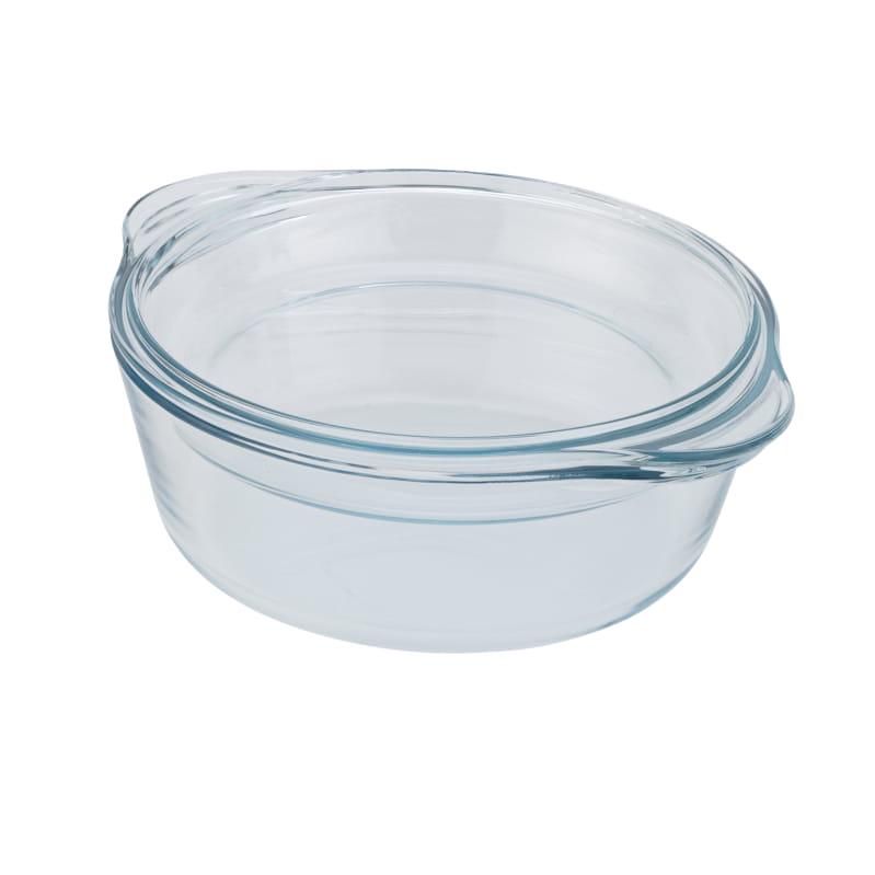 Sainsburys Home Glass 2L Casserole Lidded Dish