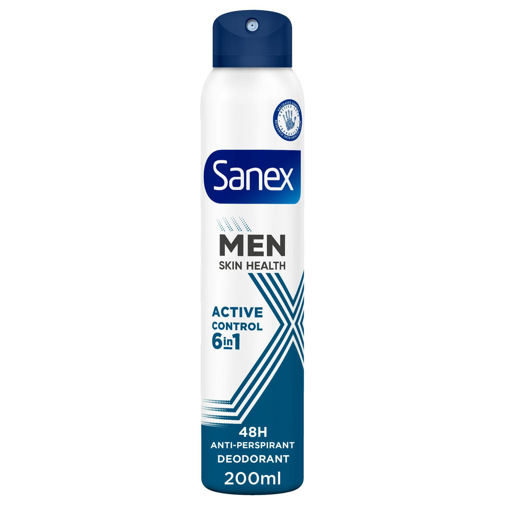 Sanex Men Active Control Antiperspirant Deodorant Spray 200ml