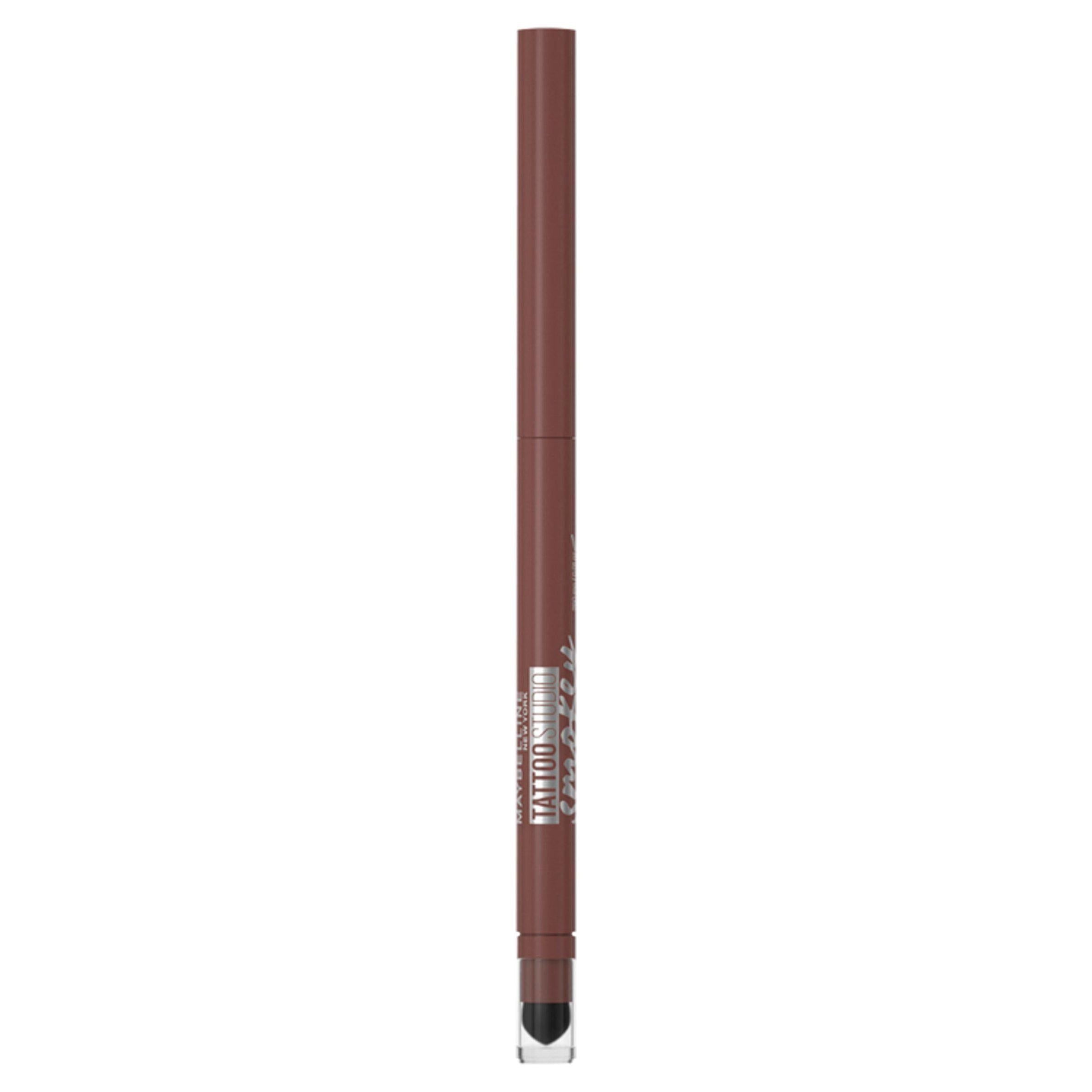 Maybelline Tattoo Liner Smokey Gel Pencil Eye Liner Fade-Proof & Waterproof Formula 40 Smokey Brown All Sainsburys   