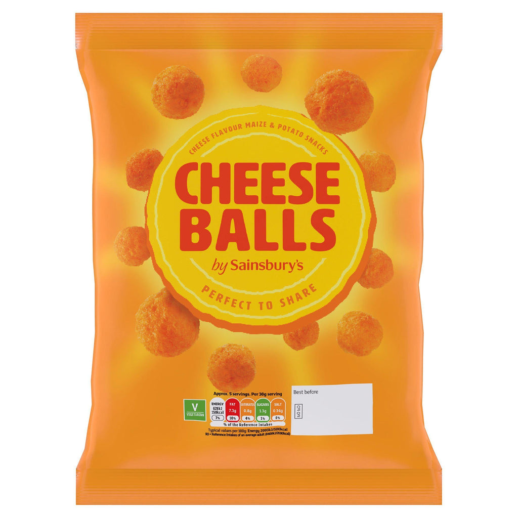 Sainsbury's Cheese Balls 140g