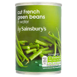 Sainsbury's Cut Green Beans In Water 400g Vegetables Sainsburys   