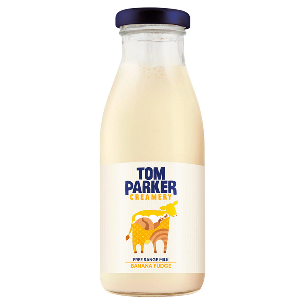 Tom Parker Creamery Free Range Banana Fudge Milk 250ml