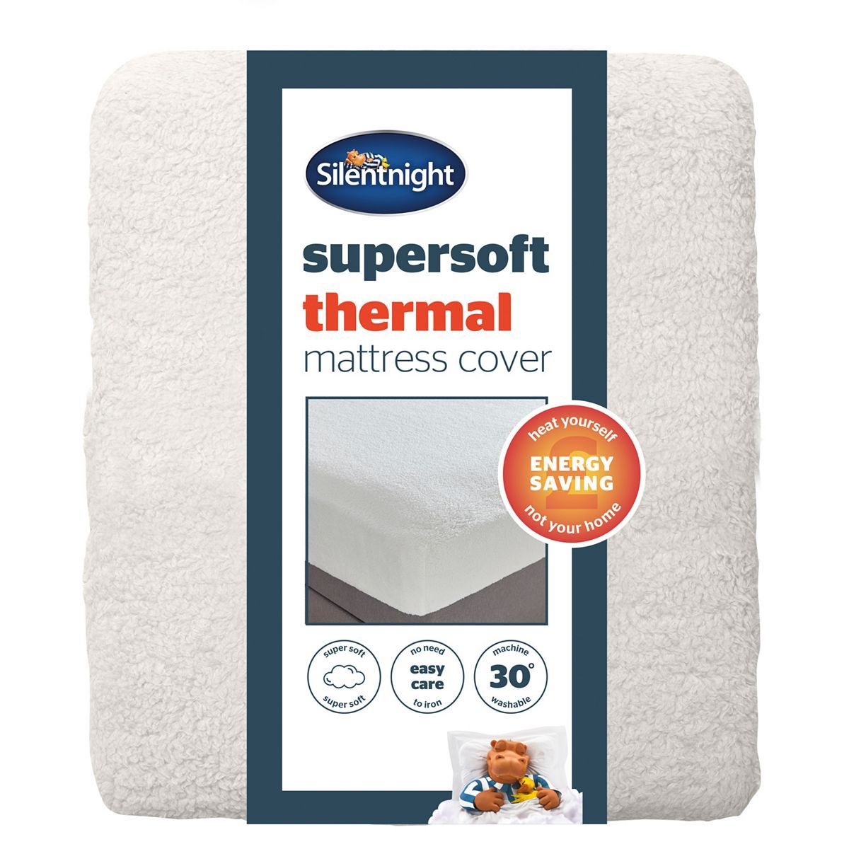 Silentnight Supersoft Thermal Mattress Cover King GOODS Boots   