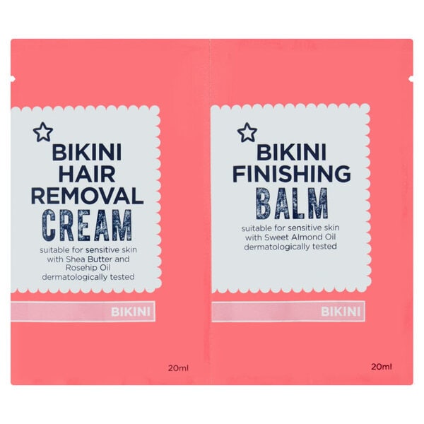 Superdrug Bikini Hair Removal Kit 20ml + 20ml