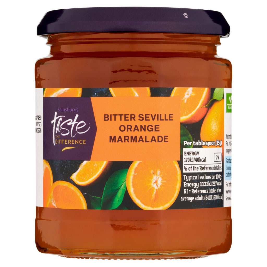 Sainsbury's Fresh Fruit Bitter Orange Marmalade, Taste the Difference 340g