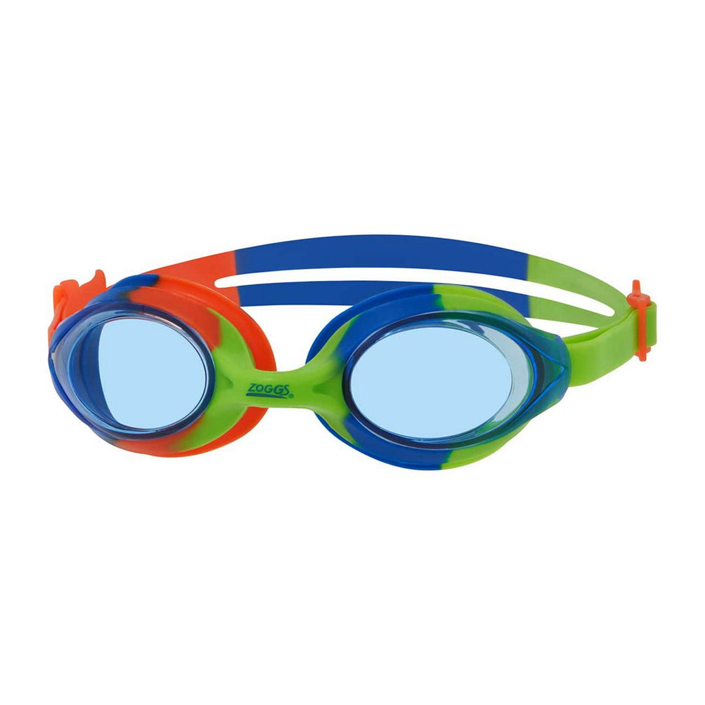 Zoggs Bondi Junior Goggles Green/Blue/Orange 6-14 Years