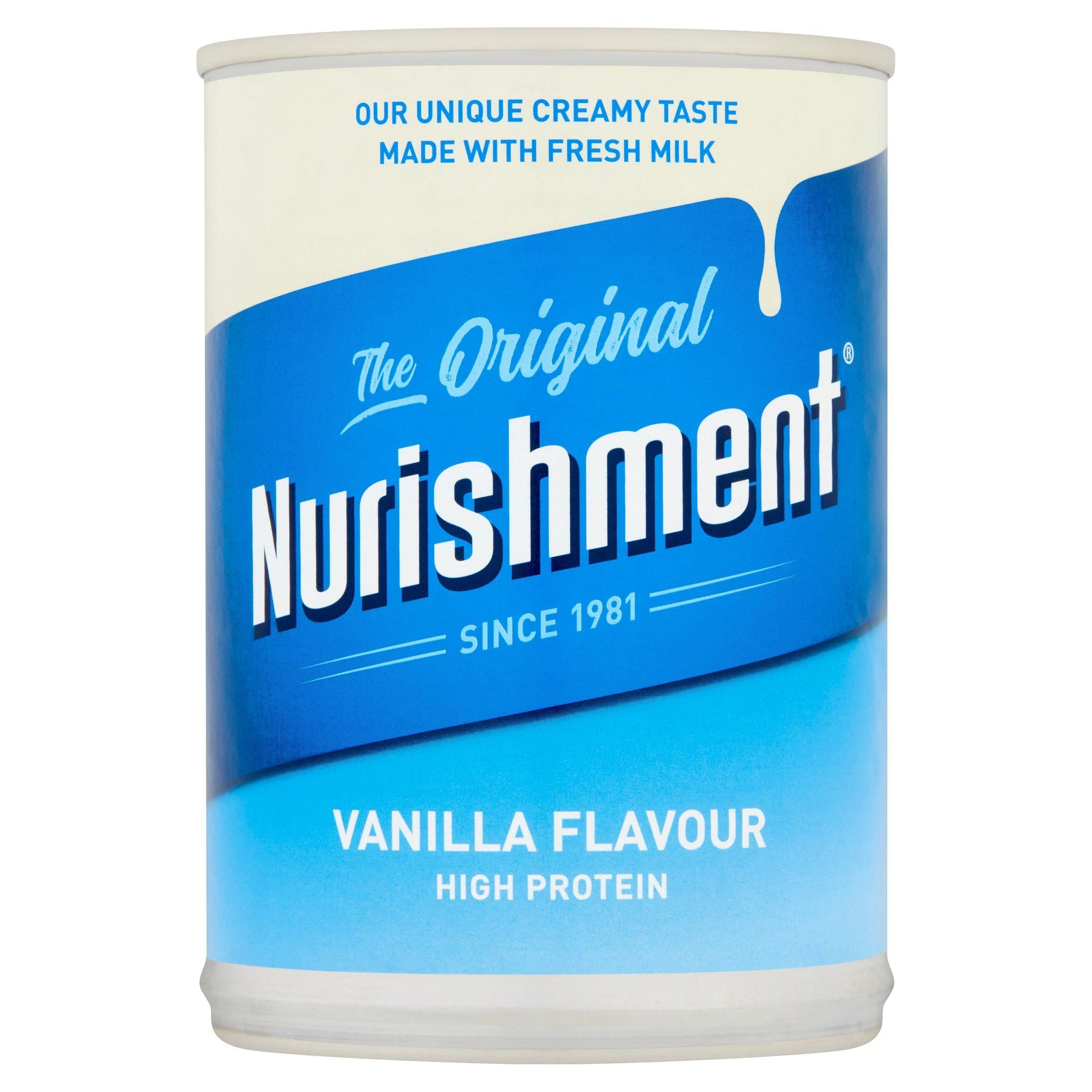 Nurishment The Original Vanilla Flavoured Milk 400g African & Caribbean Sainsburys   