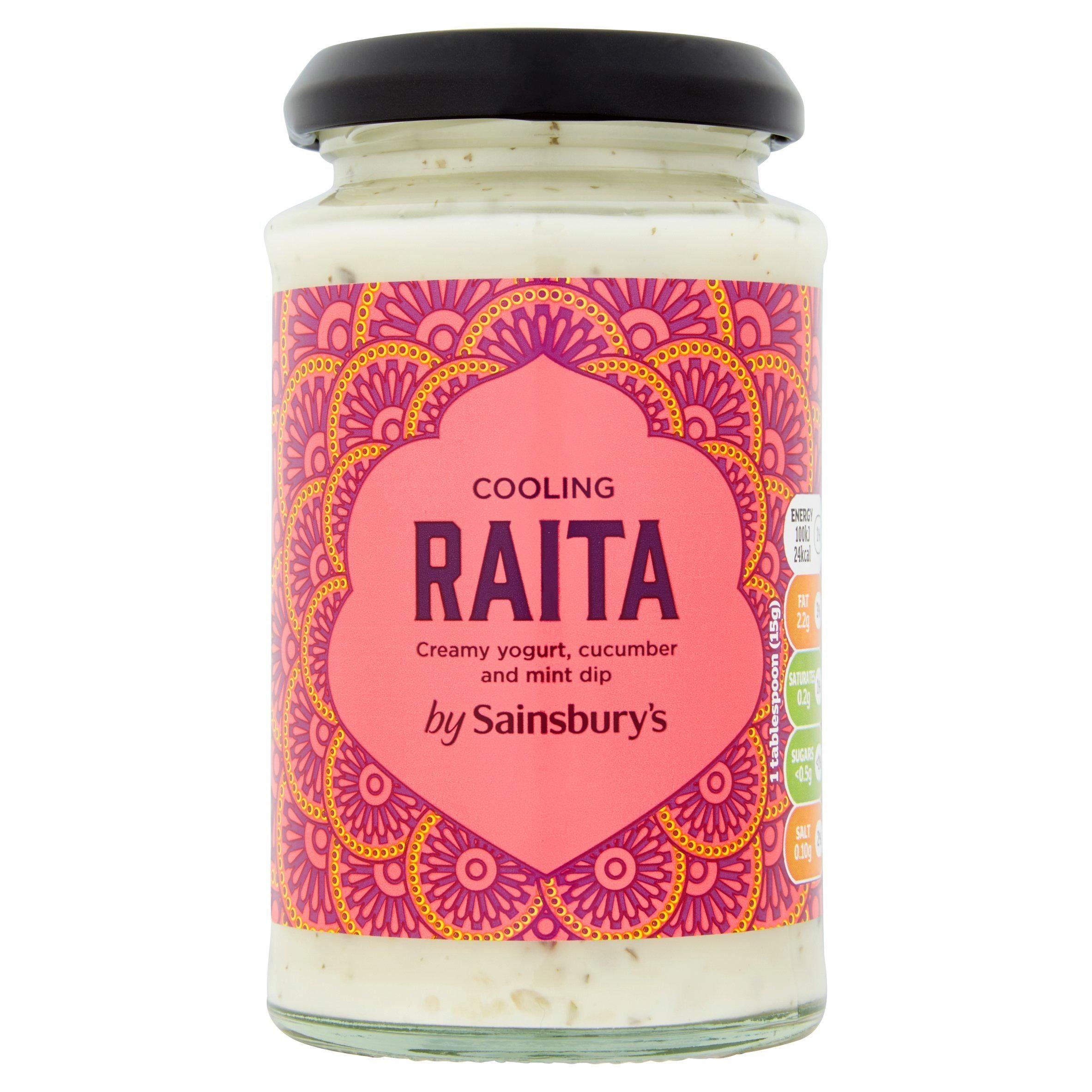 Sainsbury's Cooling Raita 190g GOODS Sainsburys   