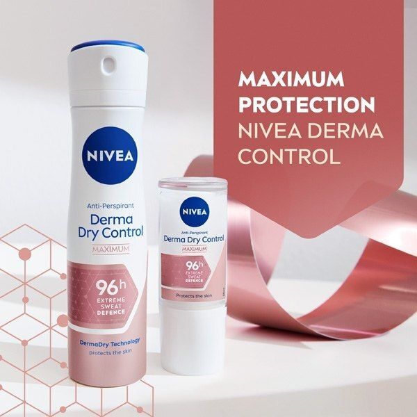 Nivea Derma Control Max Antiperspirant Deo Roll On 50Ml