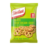 SlimFast Baked Sour Cream & Chive Flavour Pretzels - 23g GOODS Boots   