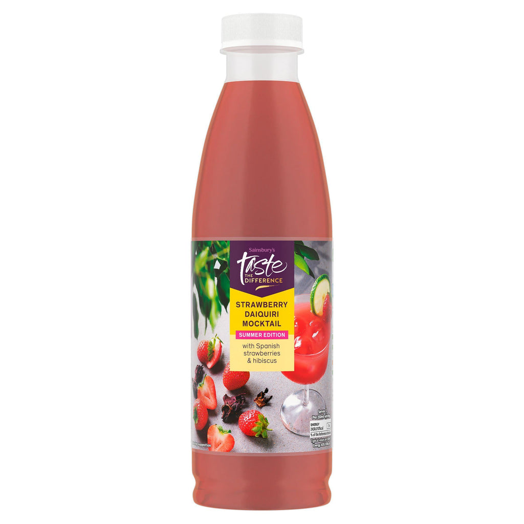 Sainsbury's Strawberry Daiquiri Mocktail Summer Edition, Taste the Difference 750ml