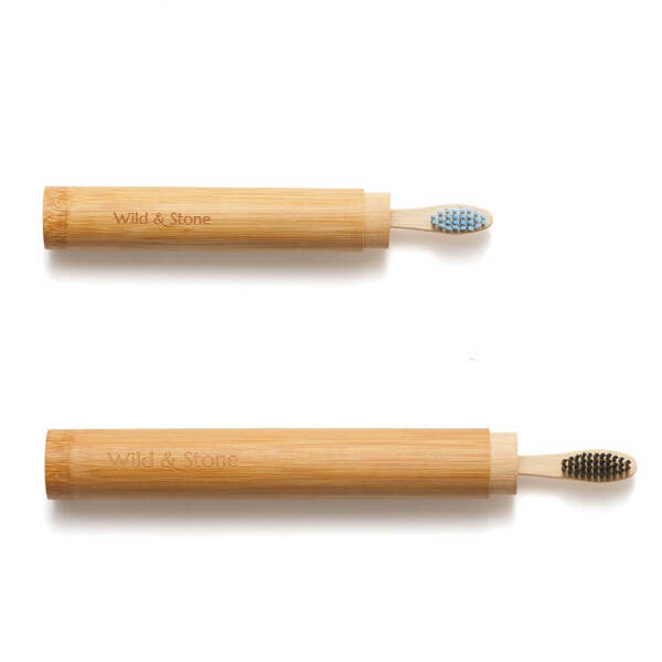 Wild & Stone | Bamboo Toothbrush Travel Holder - Child GOODS Superdrug   