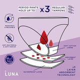 Superdrug Luna Period Bikini Pants - Small GOODS Superdrug   