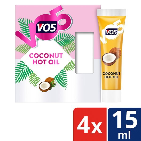 VO5 Nourishing Coconut Hot Oil 15ml 4 pack GOODS Superdrug   