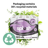 Splesh 60 Rolls Quilted Lavender Toilet Paper GOODS Superdrug   