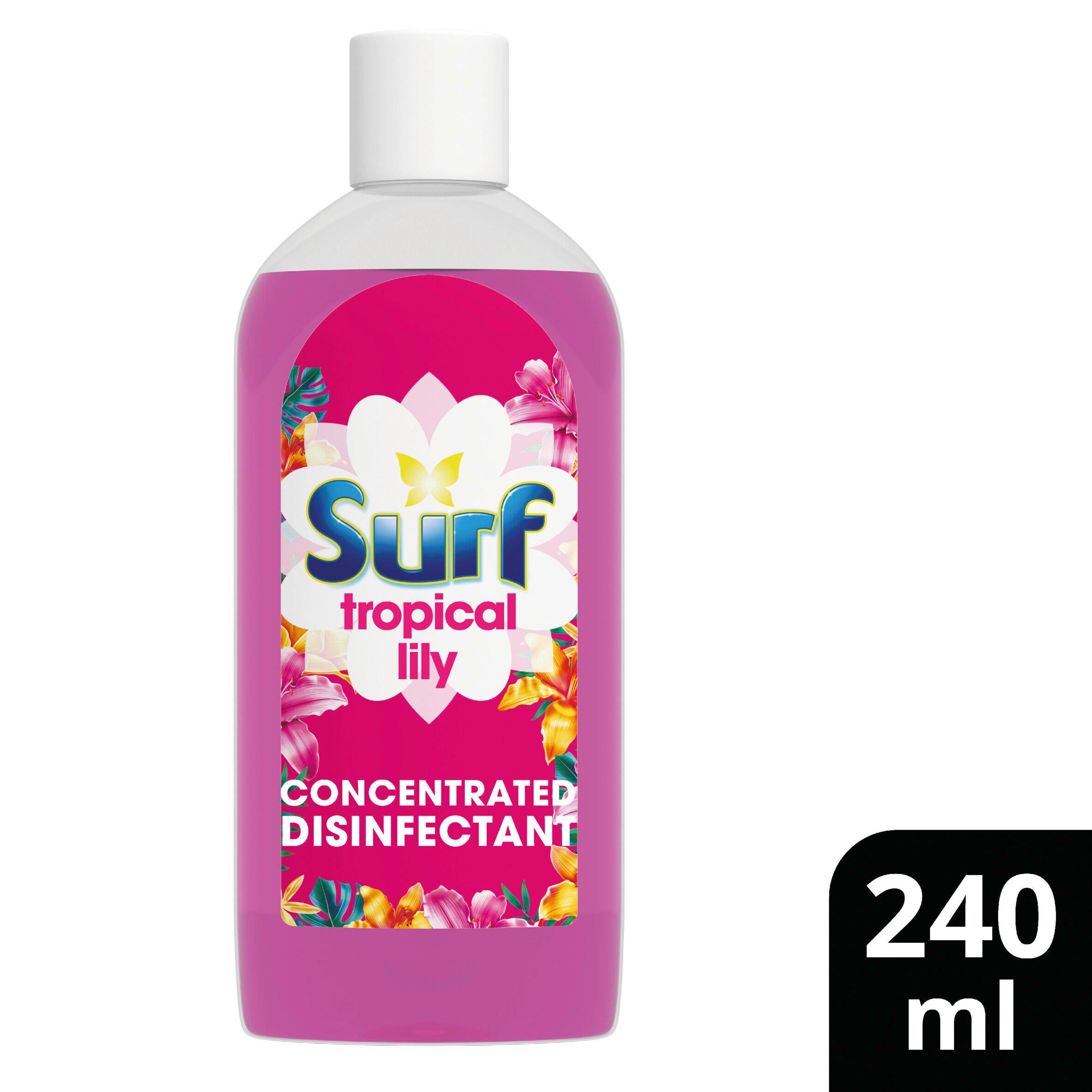 Surf  Concentrated Disinfectant Tropical Lily 240 ml GOODS Sainsburys   