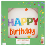 Sainsbury's Happy Birthday Celebration Madeira Cake 1208g (Serves 18) GOODS Sainsburys   