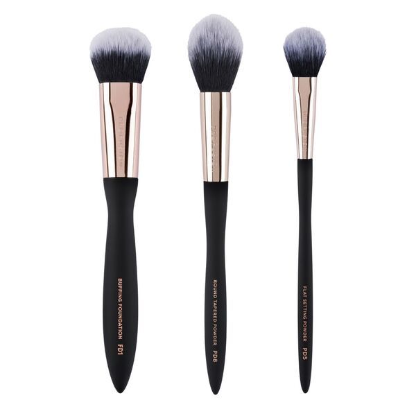 Profusion Cosmetics Face Essentials - 3 PC Face Brush Set GOODS Superdrug   