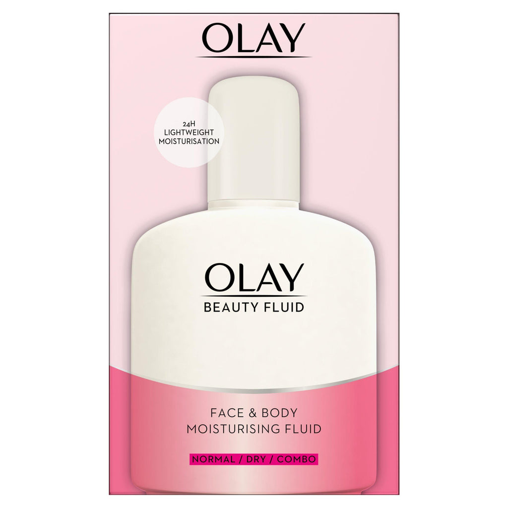 Olay Beauty Fluid Face & Body Moisturiser 200ml