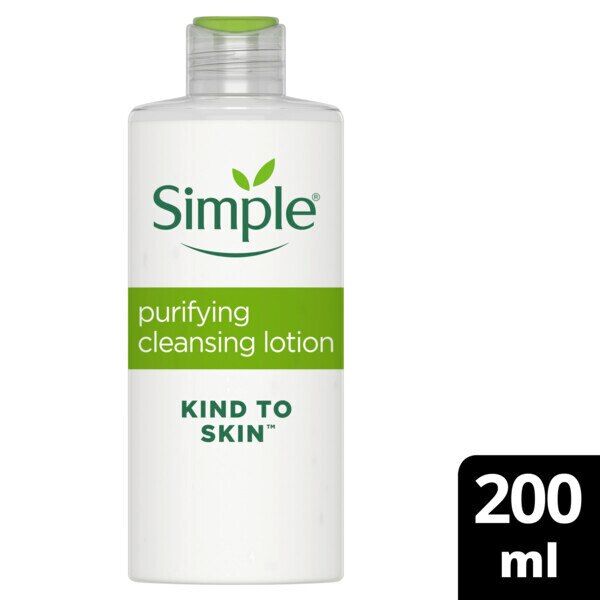 Simple Kind to Skin Purifying Cleansing Lotion 200ml GOODS Superdrug   