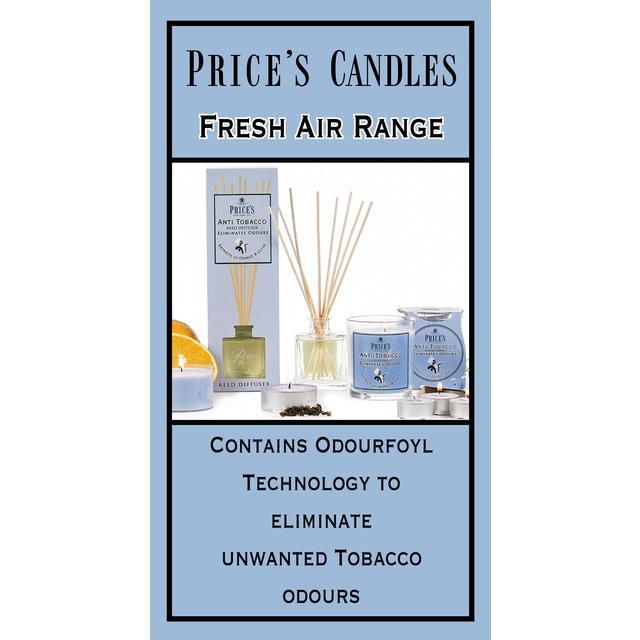 Price's Candles Anti Tobacco Odour Eliminating Jar