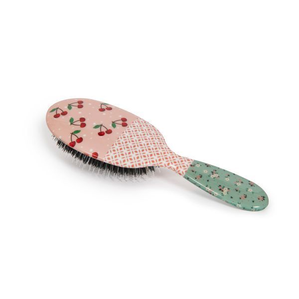 Rock & Ruddle Cherries Small Synthetic Bristle Hairbrush GOODS Superdrug   