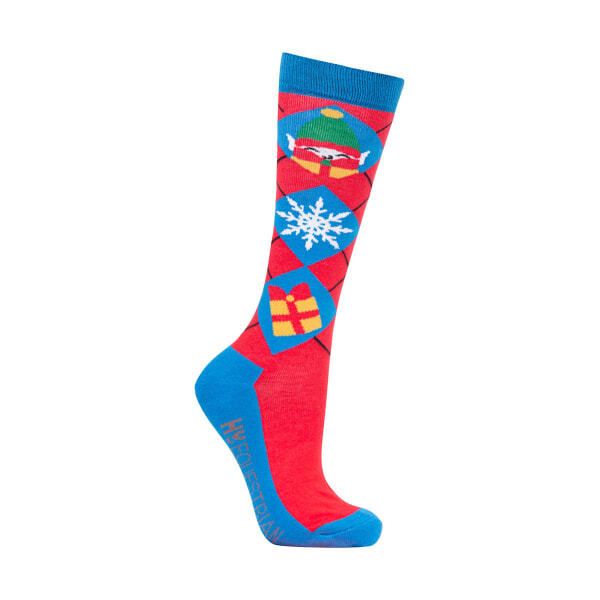 Hy Kids Jolly Elves Socks (Pack of 3) (12 -4)