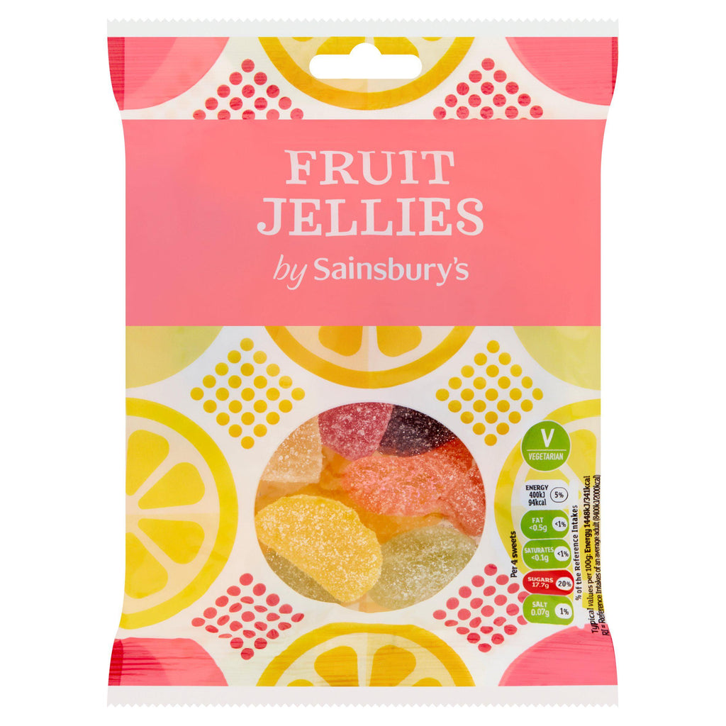 Sainsbury's Fruit Jellies Sweets 225g