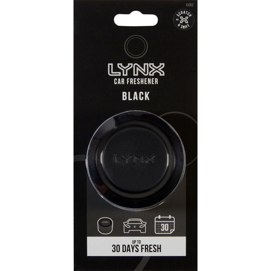 Lynx Gel Can Car Freshener - Black