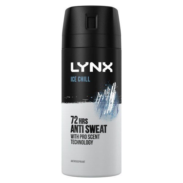 Lynx Anti-Perspirant Deodorant Spray Aerosol Ice Chill 150ml GOODS Superdrug   