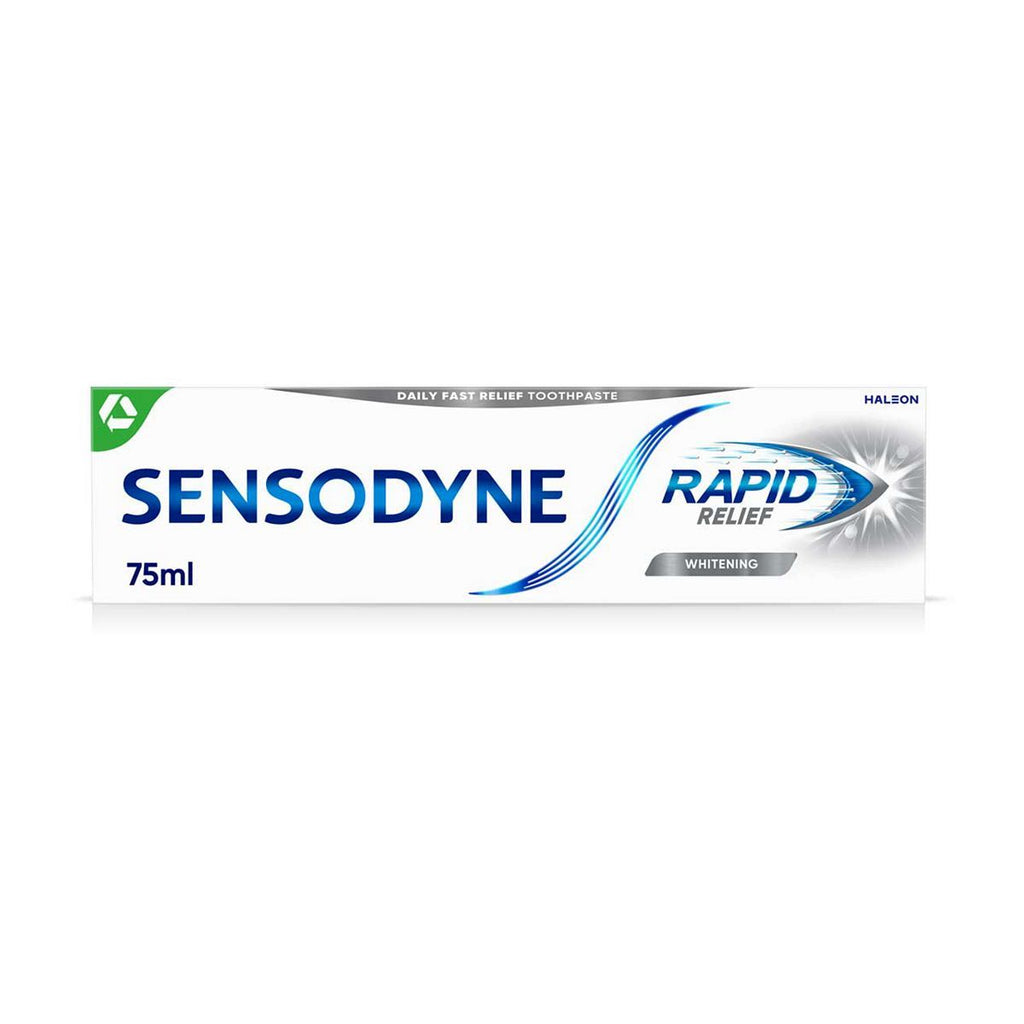 Sensodyne Rapid Relief Whitening Sensitive Teeth Toothpaste 75ml