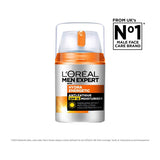 L'Oreal Men Expert Hydra Energetic Anti-Fatigue Moisturiser SPF 15 50ml Men's Toiletries Boots   