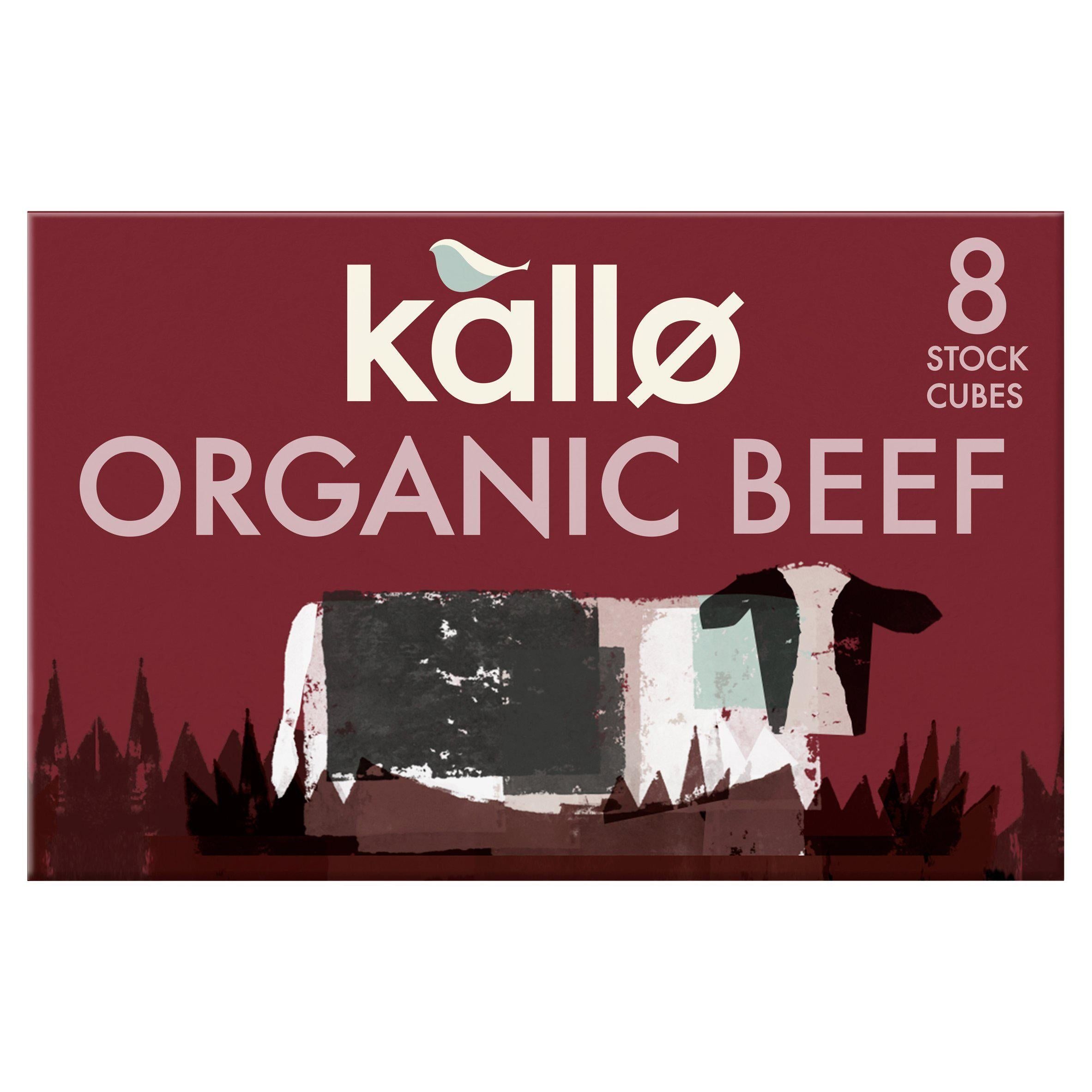 Kallo Organic Beef Stock Cubes 8x11g