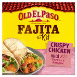 Old El Paso Mexican Oven Baked Crispy Chicken Fajita Kit 555g Mexican Sainsburys   