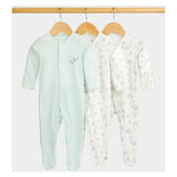 Mothercare Safari Baby Sleepsuits - 3 Pack GOODS Boots   