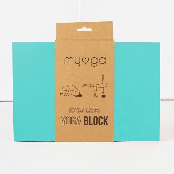 Myga Extra Large Foam Yoga Block - Royal Blue GOODS Superdrug Turquoise  