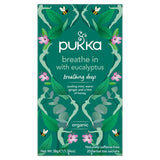 Pukka Organic Breathe In with Eucalyptus 20 Herbal Tea Sachets GOODS ASDA   