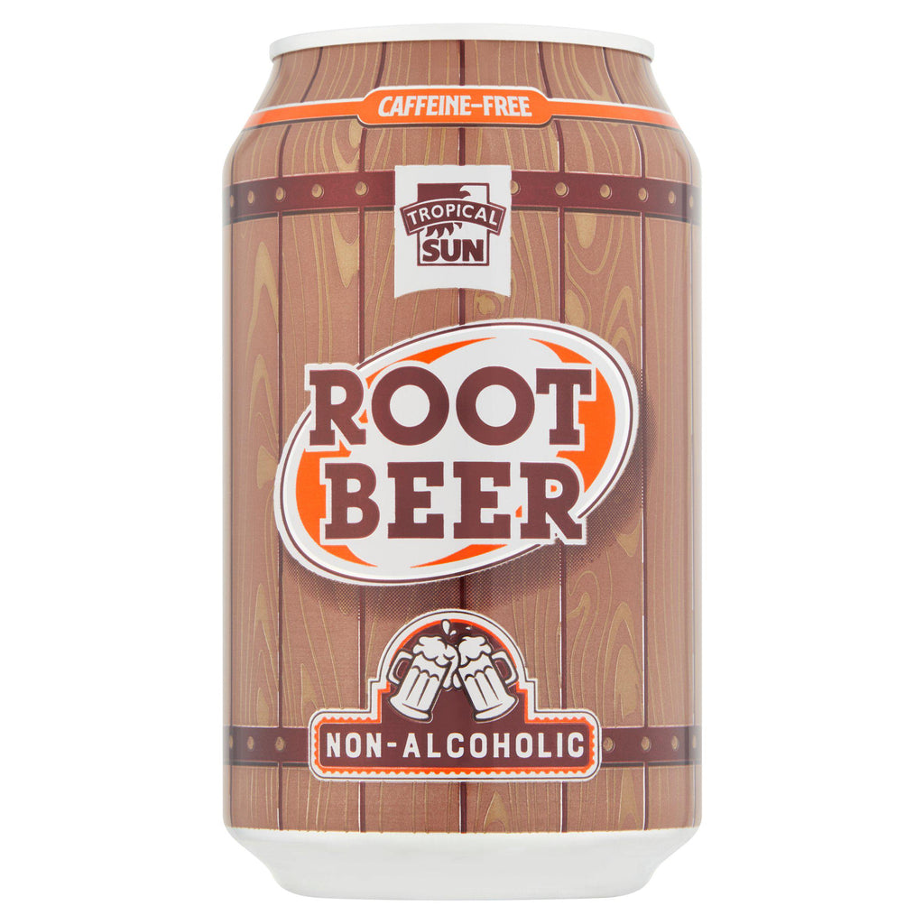 Tropical Sun American Style Root Beer 330ml (Sugar levy applied)