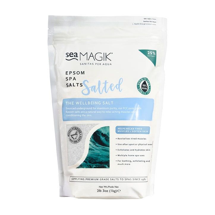 Sea Magik Salted Epsom Spa Salts 1kg