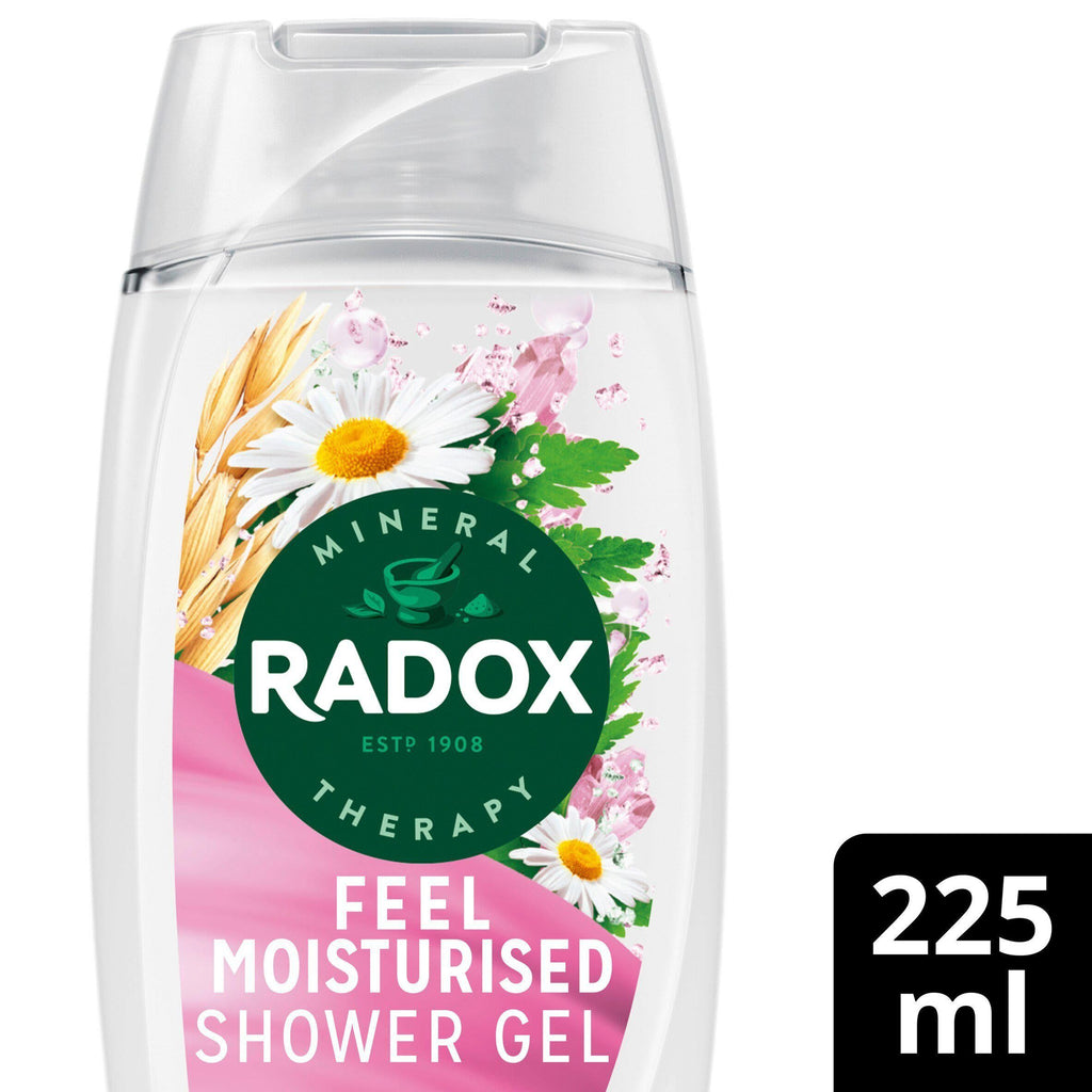 Radox Feel Moisturised Shower Gel Chamomile & Oat Body Wash 225ml