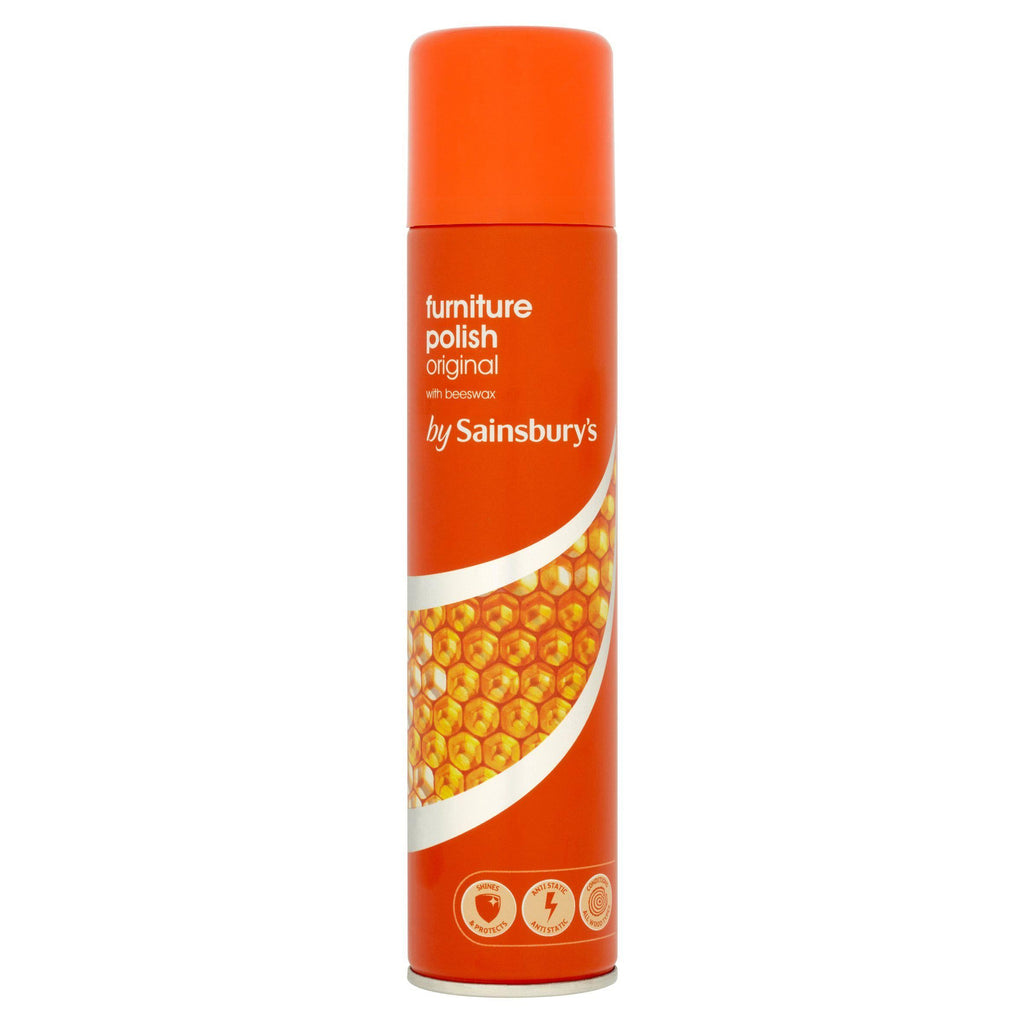 Sainsbury's Furniture Polish with Beeswax, Natural 300ml